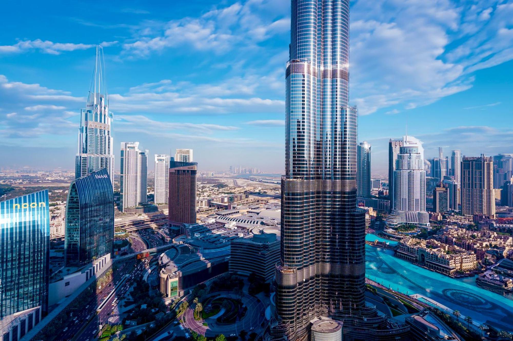 The Closest Building To Burj Khalifa With Fountain View In Address Opera Residence Dubái Exterior foto