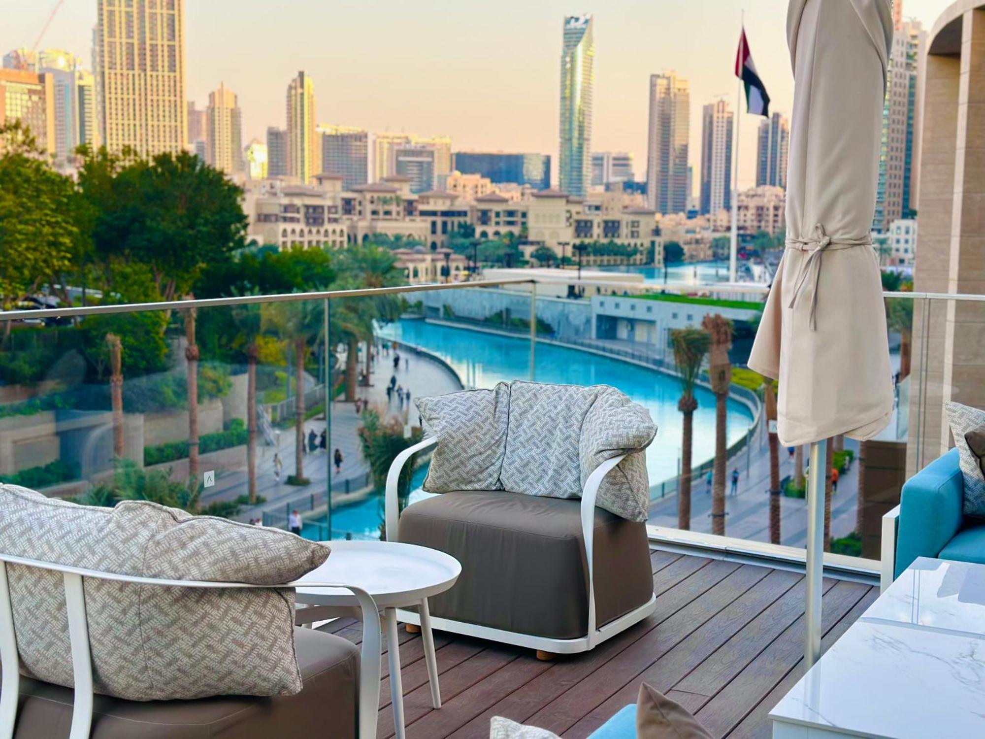 The Closest Building To Burj Khalifa With Fountain View In Address Opera Residence Dubái Exterior foto