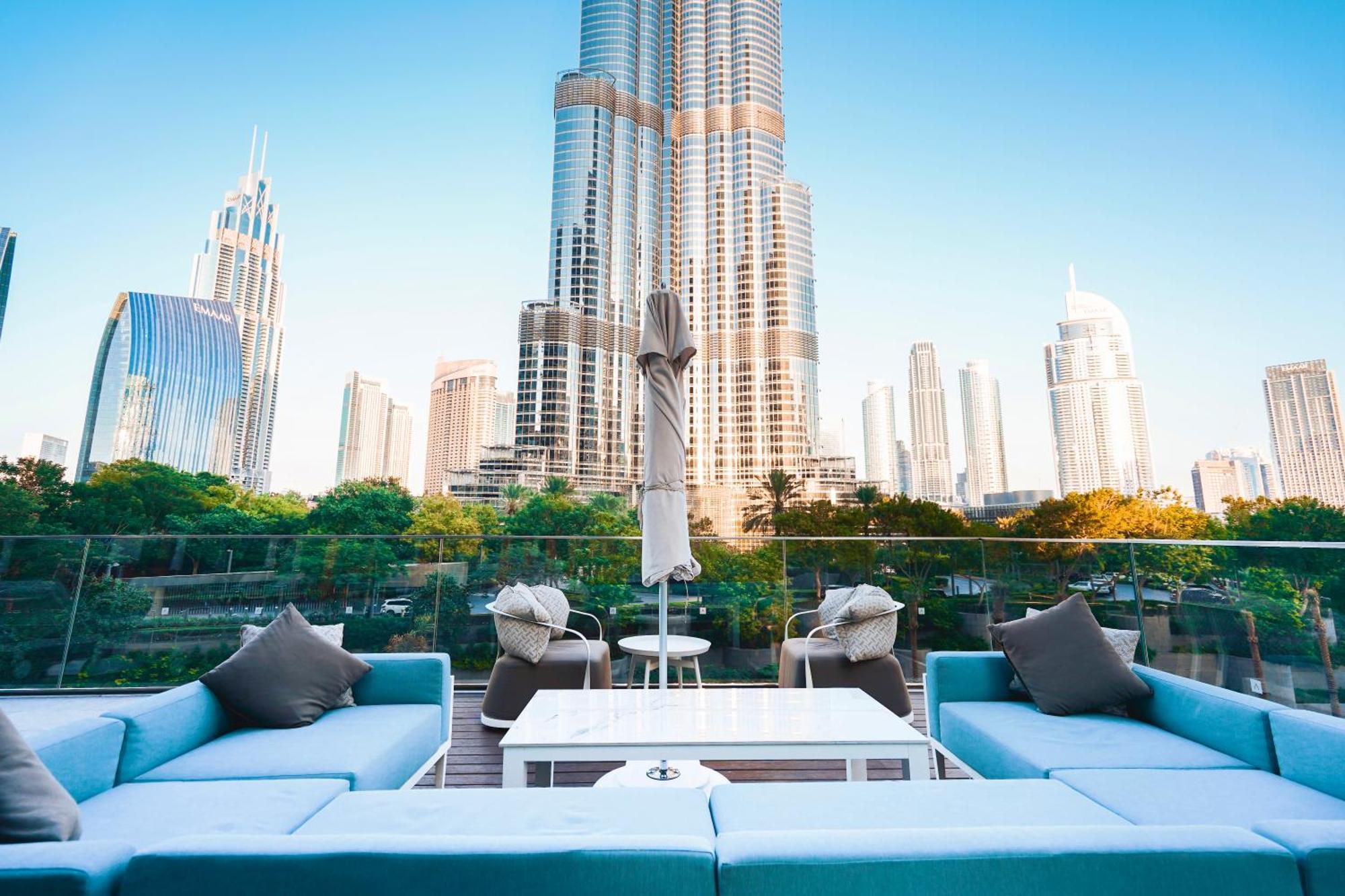 The Closest Building To Burj Khalifa With Fountain View In Address Opera Residence Dubái Exterior foto