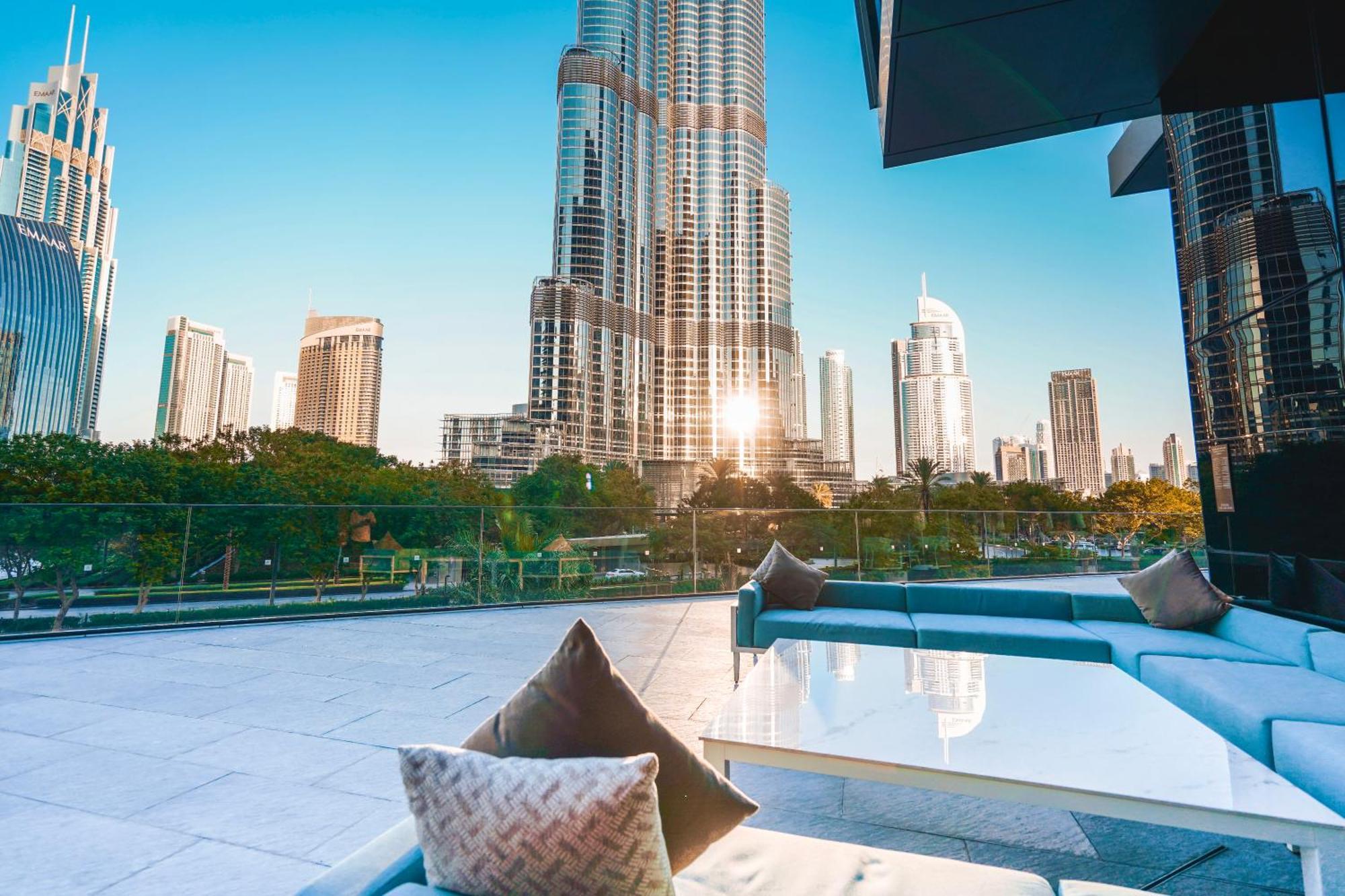 The Closest Building To Burj Khalifa With Fountain View In Address Opera Residence Dubái Exterior foto